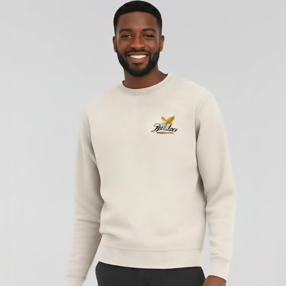 🛹BRIXTON WELL CREW. XL. CREAM COLOR. LIKE NEW.🔥